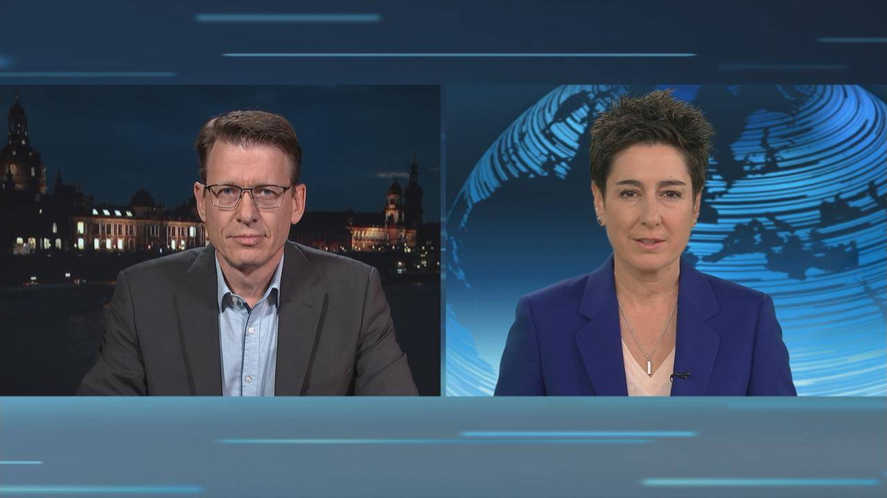 Prof. Zeiss im heute journal mit Dunja Hayali